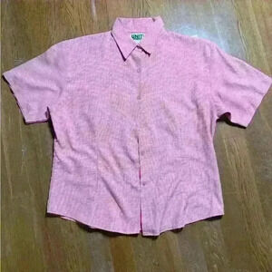 Red Gingham Shortsleeved Shirt